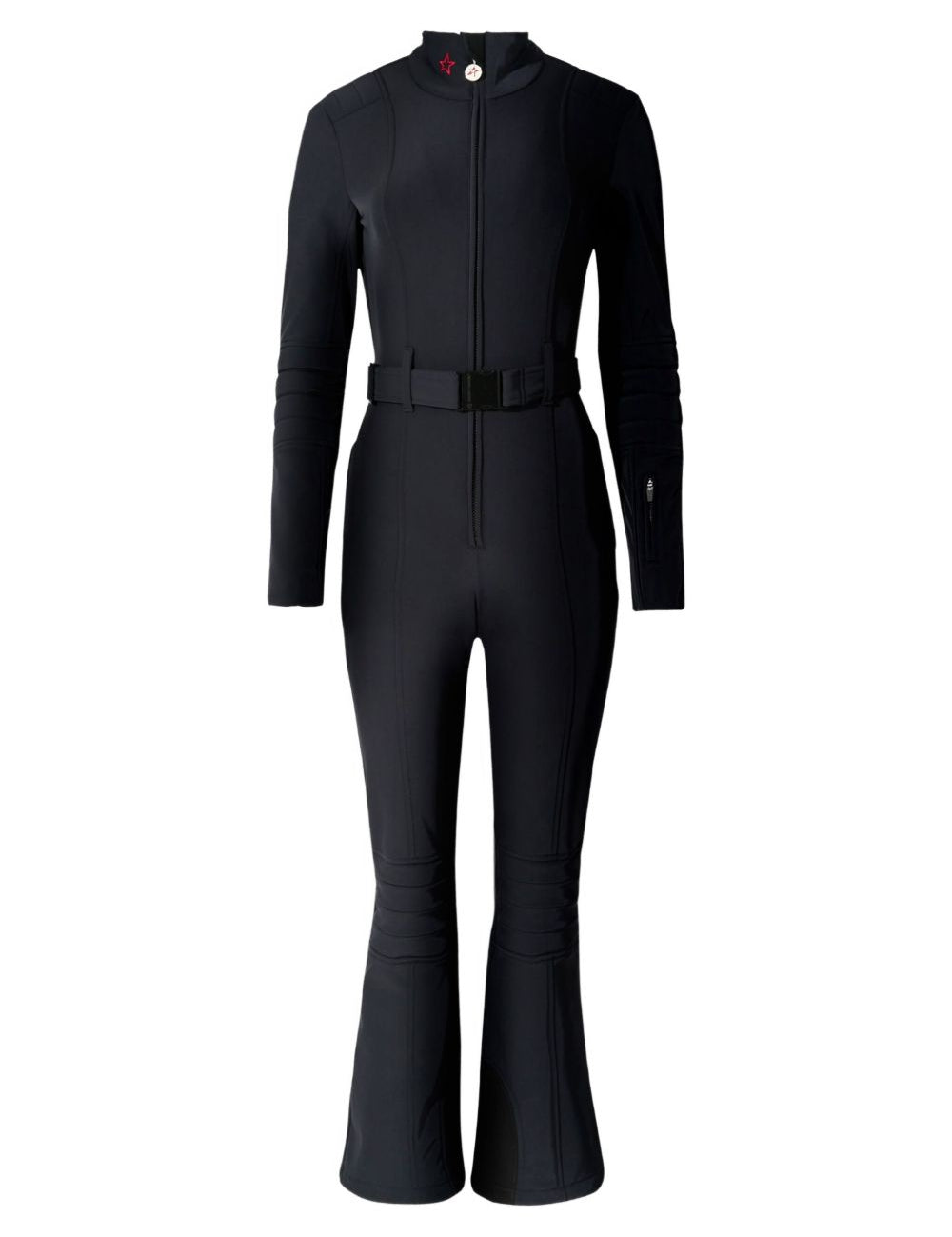 Tuta da sci svasata in nero Perfect moment - donna 