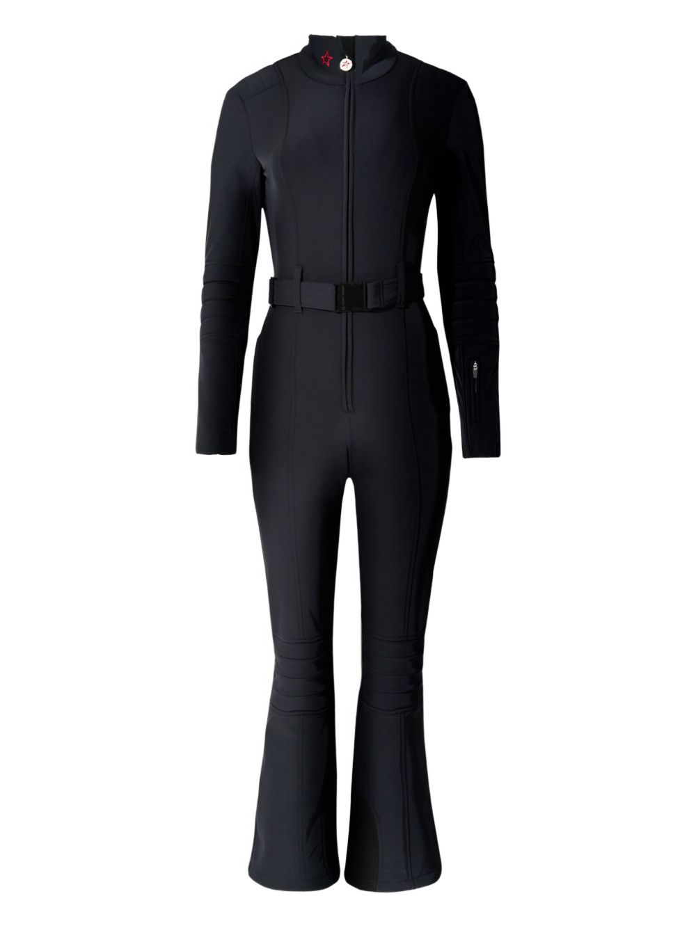 Tuta da sci svasata in nero Perfect moment - donna 