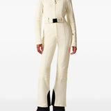 Tuta da sci svasata in bianco Perfect moment - donna 