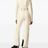 Tuta da sci svasata in bianco Perfect moment - donna 