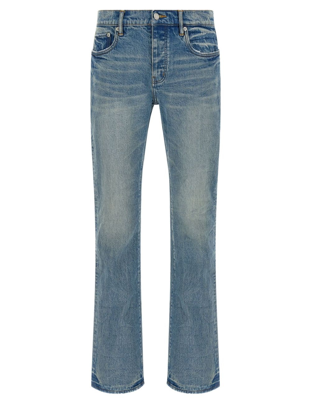Jeans con applicazione logo in blu Purple - uomo 