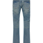 Jeans con applicazione logo in blu Purple - uomo 