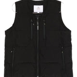 Gilet smanicato con zip in nero Pyrenex - unisex 