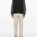 Gilet smanicato con zip in nero Pyrenex - unisex 