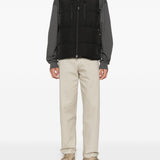 Gilet smanicato con zip in nero Pyrenex - unisex 