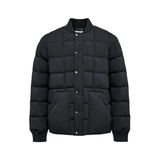 Giacca imbottita con colletto in shearling in nero Pyrenex - unisex 