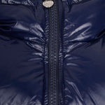 Giacca imbottita con cappuccio in blu Pyrenex - unisex 