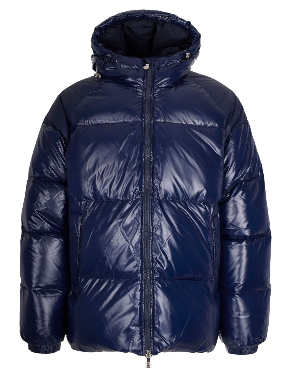 Giacca imbottita con cappuccio in blu Pyrenex - unisex 
