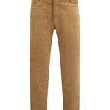 Jeans a coste in marrone R13 - donna 