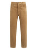 Jeans a coste in marrone R13 - donna