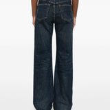 Jeans a vita alta in blu R13 - donna 