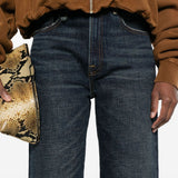 Jeans a vita alta in blu R13 - donna 