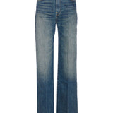 Jean a vita alta charlotte in blu R13 - donna 