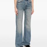 Jeans con effetto schiarito in blu R13 - donna 