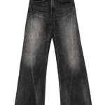 Jeans con design a inserti in nero R13 - donna 