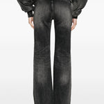 Jeans con design a inserti in nero R13 - donna 