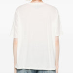 T-shirt stampa "Fuck" in bianco R13 - donna 