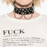 T-shirt stampa "Fuck" in bianco R13 - donna 