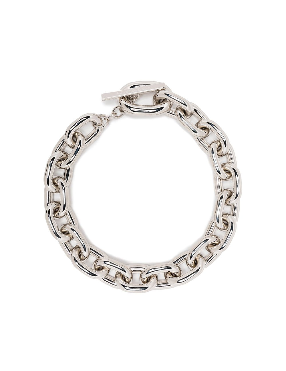 Collana a catena in argento Rabanne - donna 