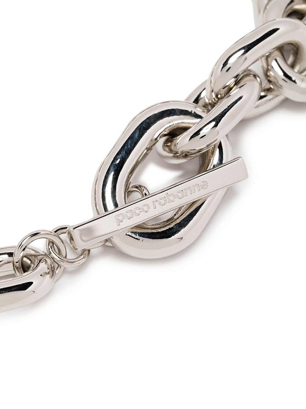 Collana a catena in argento Rabanne - donna 