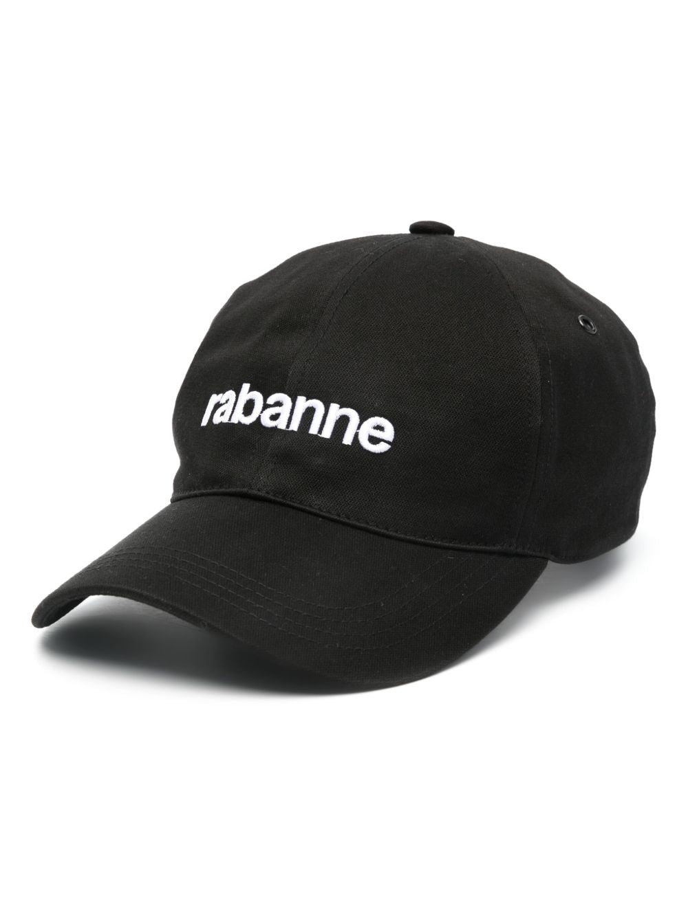 Cappello da baseball con logo in nero - RABANNE donna 