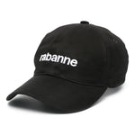 Cappello da baseball con logo in nero - RABANNE donna 