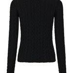 Maglione con dettaglio a catena in nero Rabanne - donna 