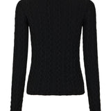 Maglione con dettaglio a catena in nero Rabanne - donna 