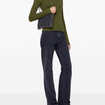 Maglione con dettaglio a catena in verde Rabanne - donna 