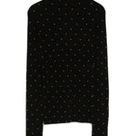 Maglione con borchie in nero Rabanne - donna 