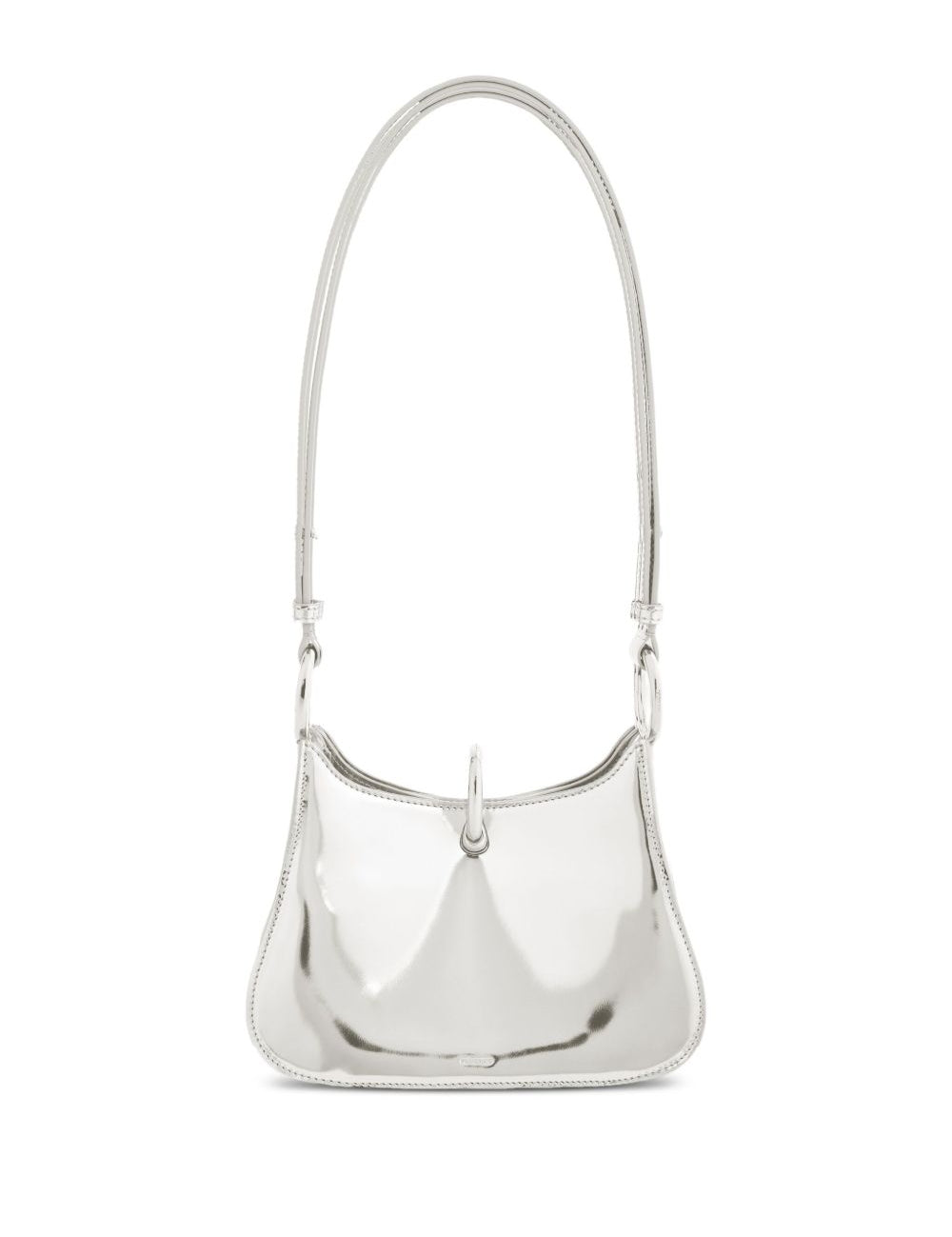 Borsa con dettaglio ad anello in argento Rabanne - donna 