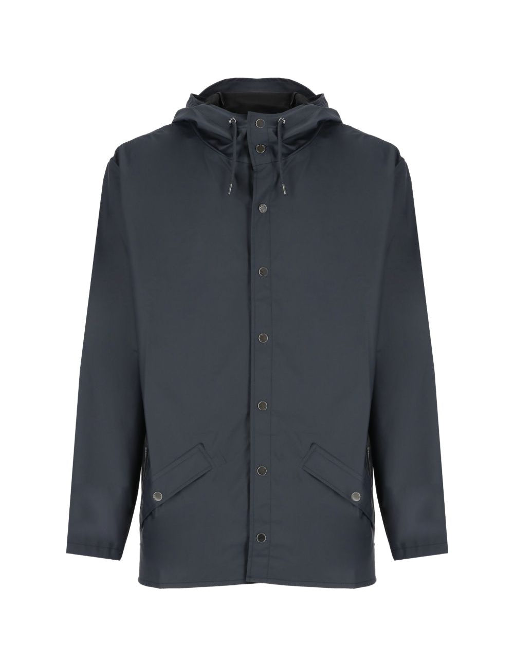 Giacca impermeabile con cappuccio in blu Rains - uomo 