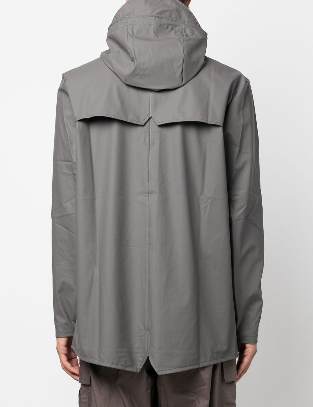 Parka con cappuccio in grigio Rains - uomo 