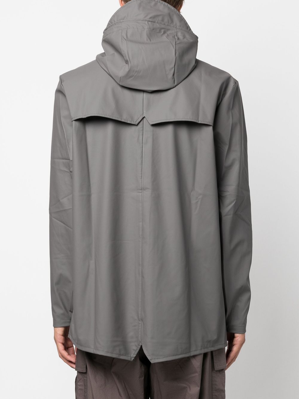 Parka con cappuccio in grigio Rains - uomo 