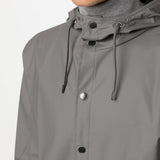 Parka con cappuccio in grigio Rains - uomo 
