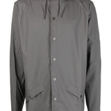 Parka con cappuccio in grigio Rains - uomo 