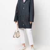 Impermeabile con cappuccio in blu Rains - uomo 
