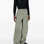 Pantaloni Suva con inserti in grigio Rains - donna 