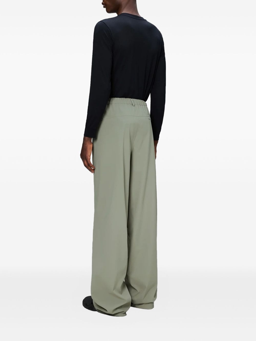 Pantaloni Suva con inserti in grigio Rains - donna 