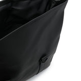 Zaino con logo msn in rilievo in nero Rains - unisex 