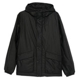 Giacca con cappuccio e tasca Lohja in nero Rains - uomo 