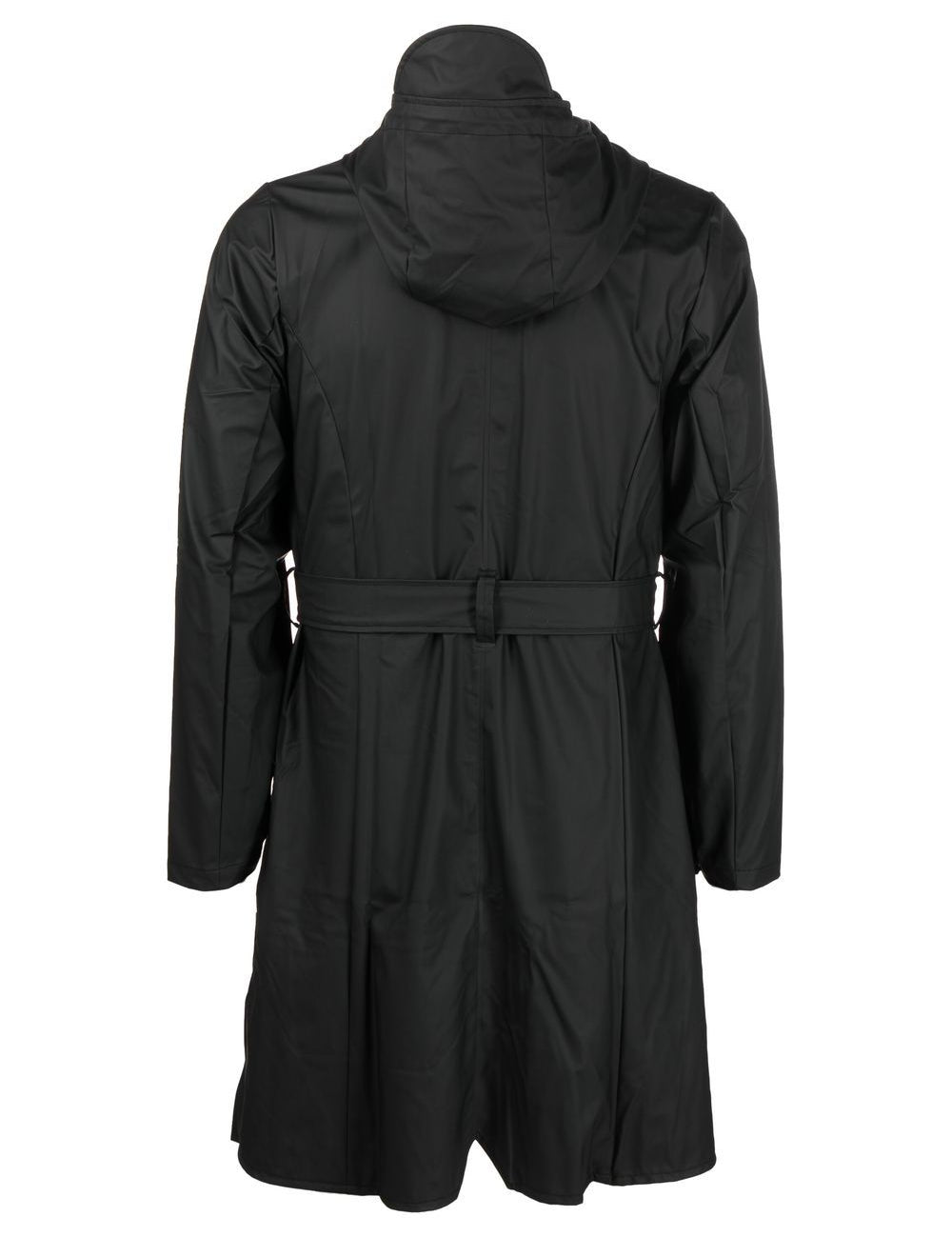 Impermeabile con cappuccio in nero - RAINS uomo 
