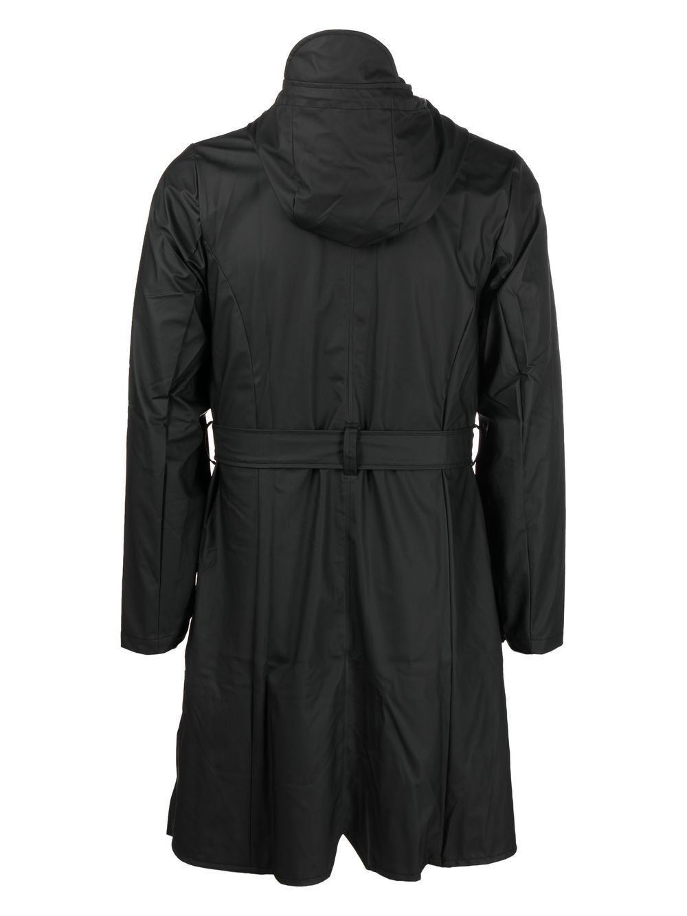 Impermeabile con cappuccio in nero - RAINS uomo 