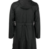 Impermeabile con cappuccio in nero - RAINS uomo 