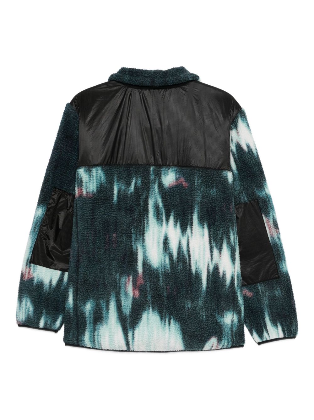 Giacca con fantasia tie dye in blu Rains - uomo 
