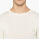 T-shirt a maniche lunghe a coste in beige Ranra - uomo 