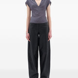 Pantaloni dritti in nero Remain - donna 