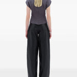 Pantaloni dritti in nero Remain - donna 