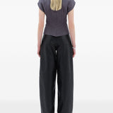 Pantaloni dritti in nero Remain - donna 