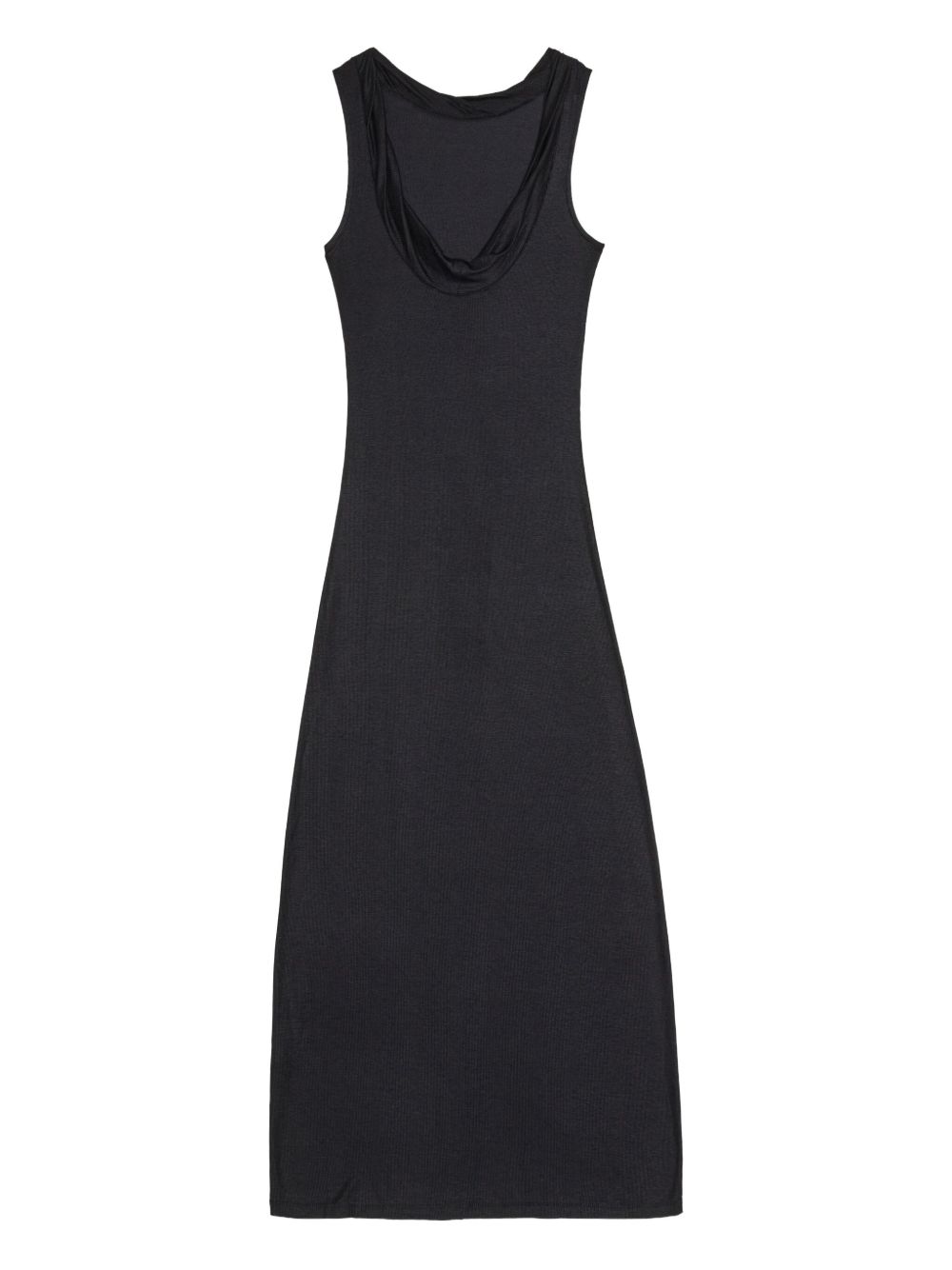 Abito lungo smanicato in nero Remain - donna 